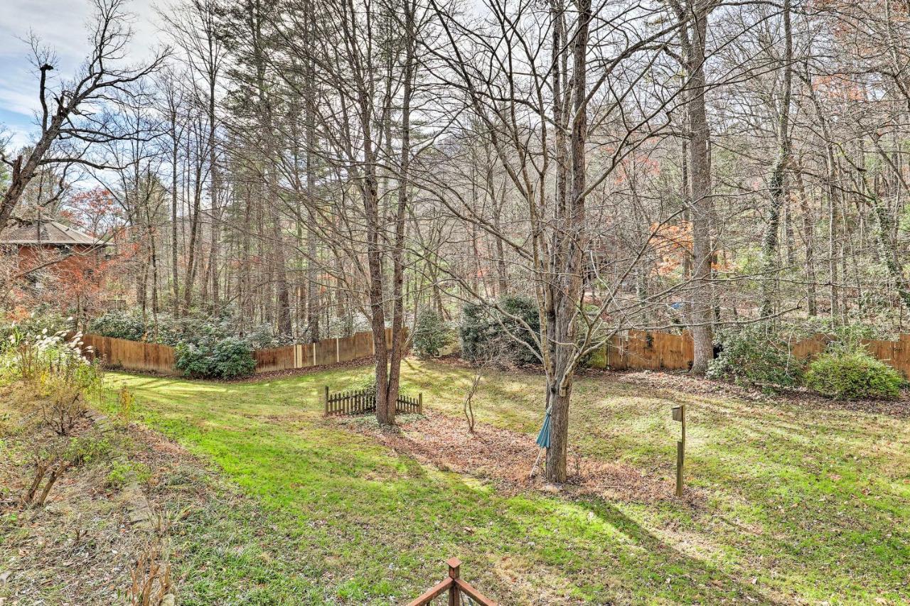 Asheville Mountain Getaway With Patio And Koi Pond! Bagian luar foto
